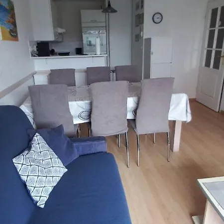 T2 Rez De Jardin Parking Lägenhet Berck